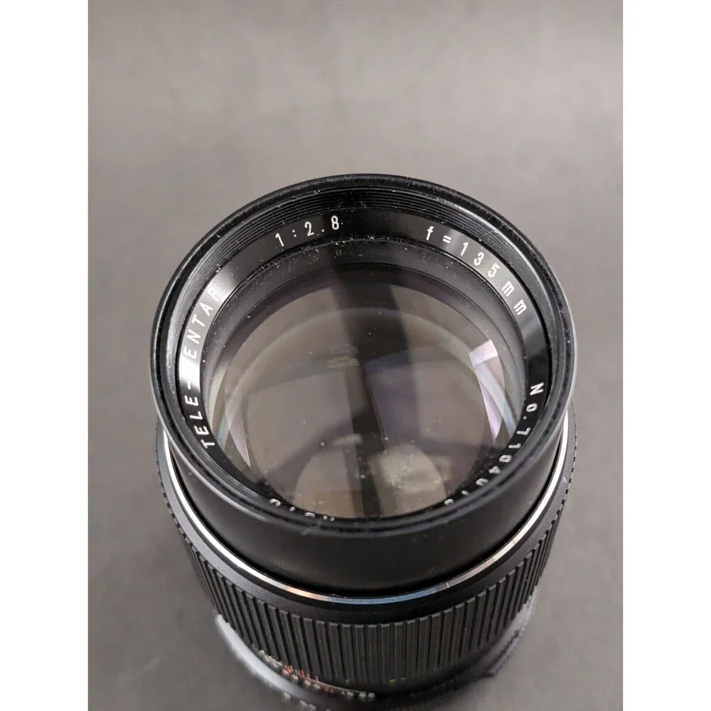 Vintage Lentar 135mm f/2.8 prime Preset lens Pentax m42 screw mount Portrait Fas